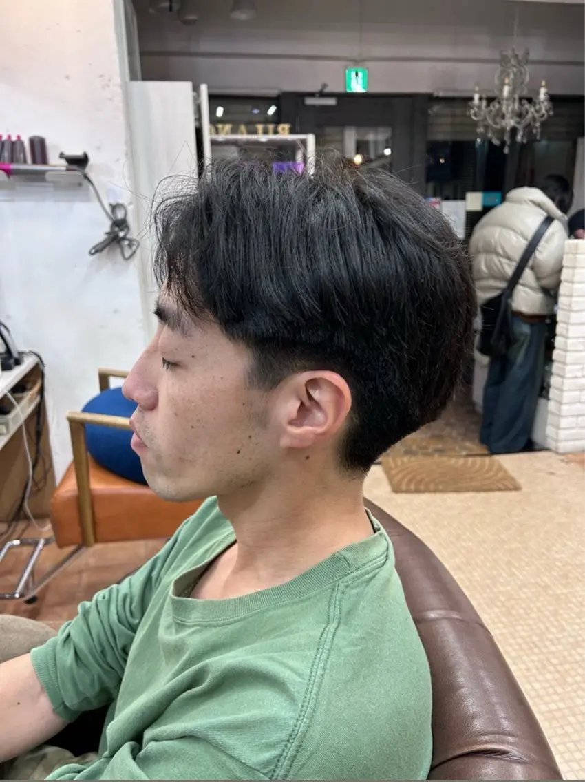 ショート メンズウルフ 船木🫡のヘアスタイル