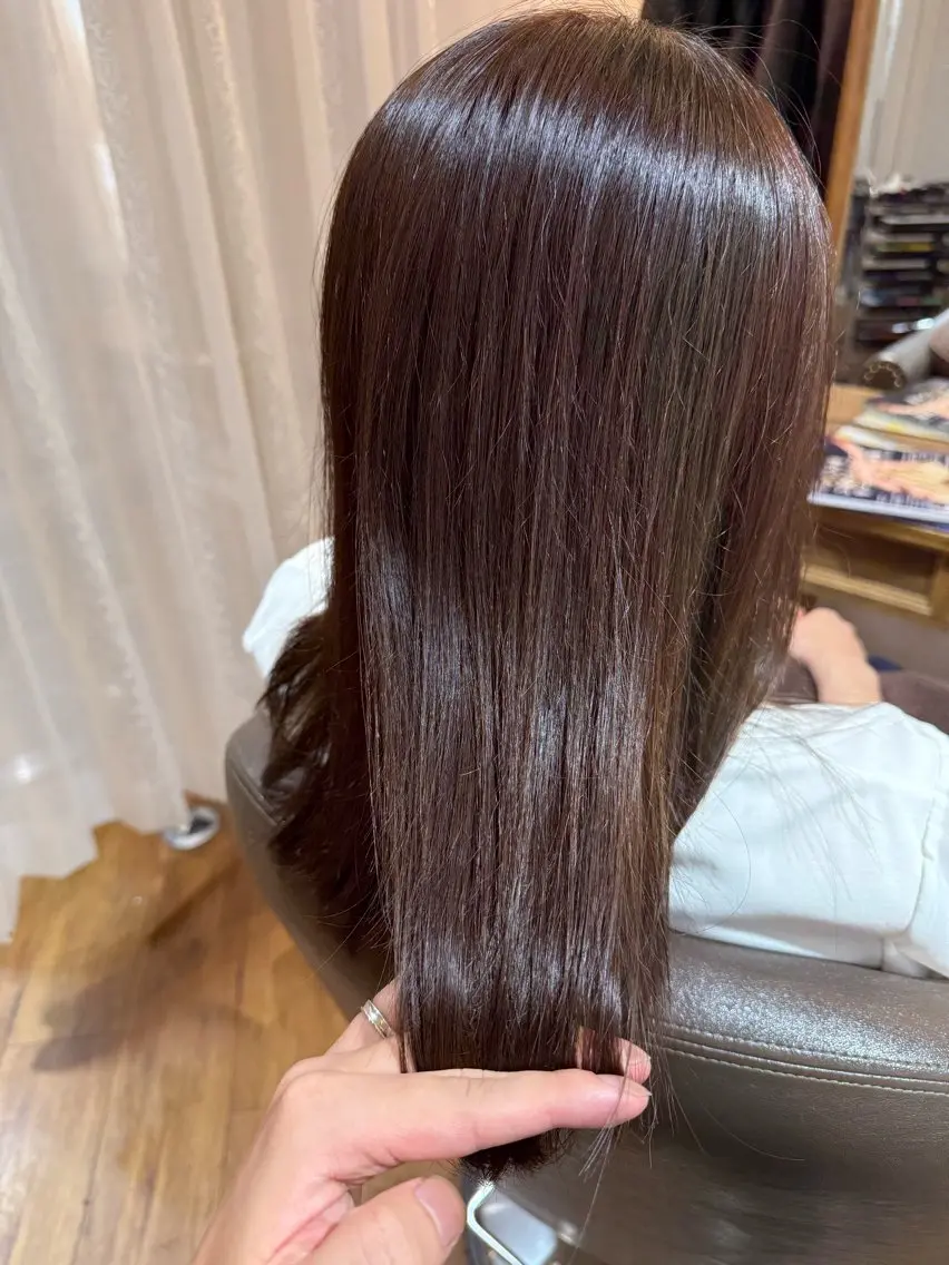 ロング 似合わせカット得意 仁井亮のヘアスタイル