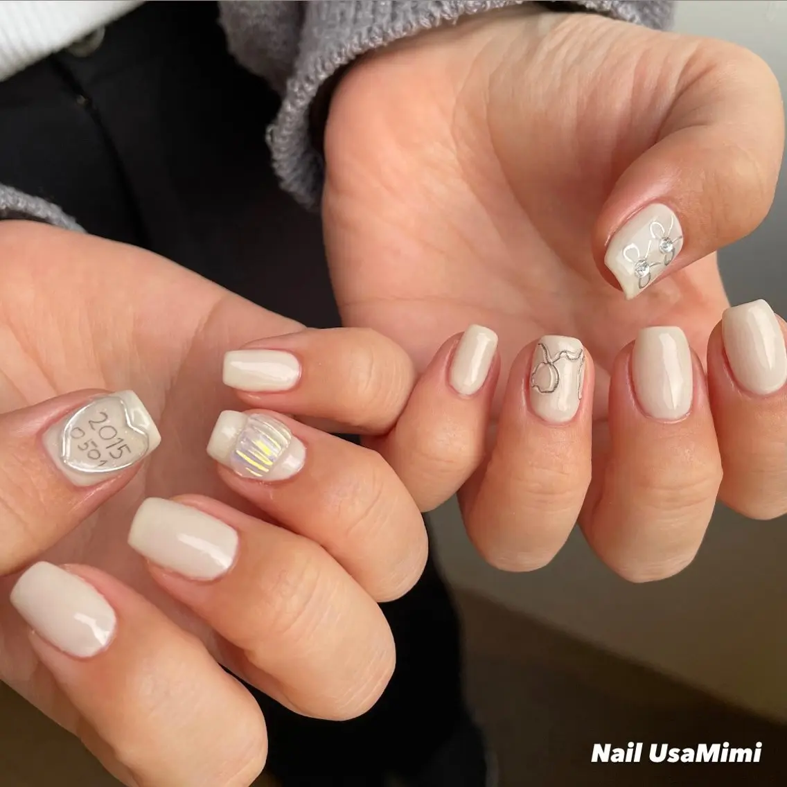 ネイル 本町ネイルNail UsaMimiのネイルデザイン