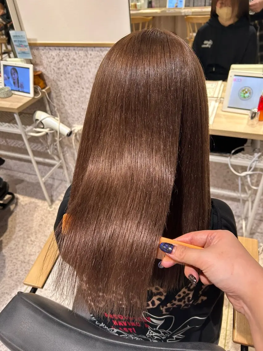 カラー ♡透明感カラー★ ネイル/しの♡のヘアスタイル