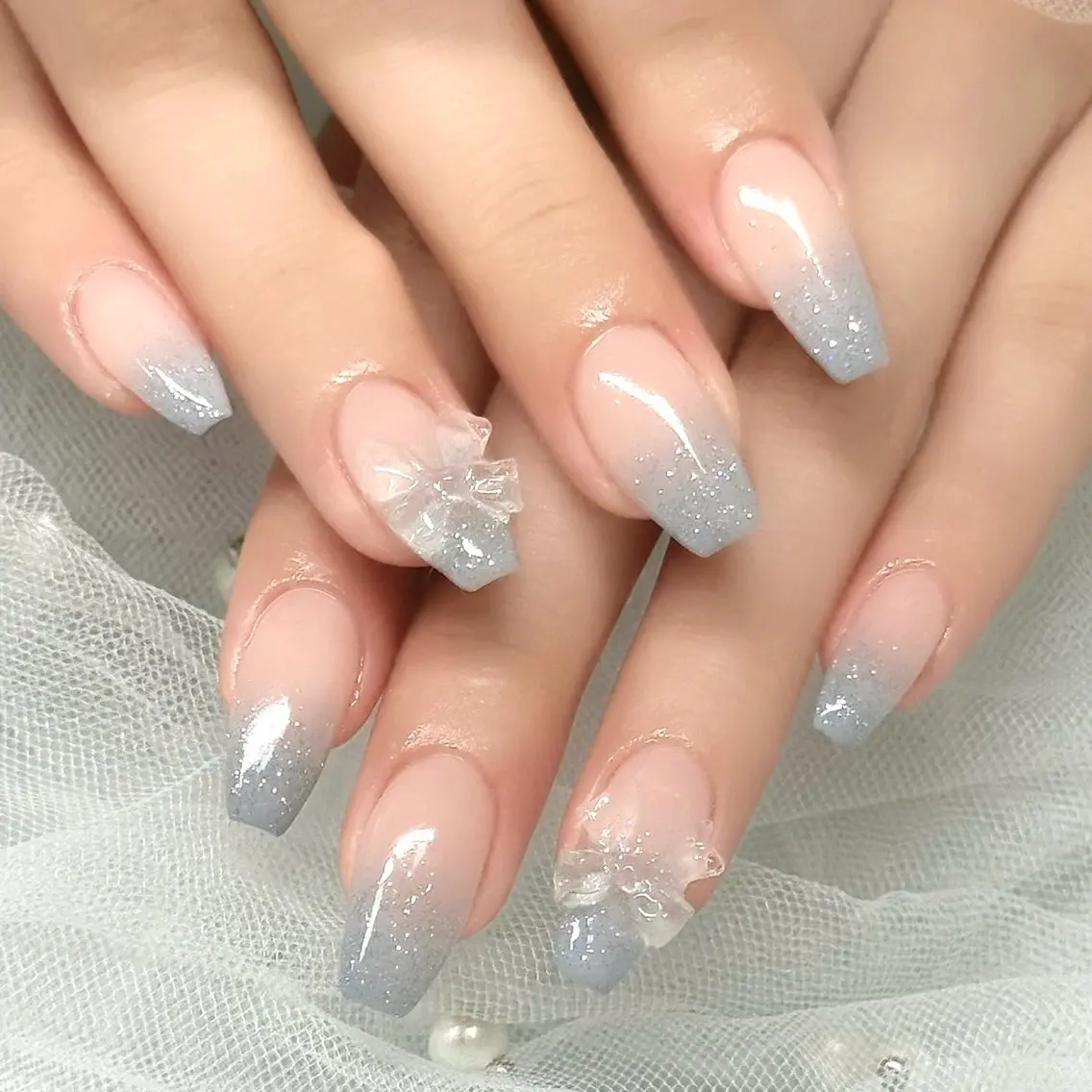 ネイル ハンドネイル ハンドケア 🎀sao🎀銀座 ワンホンネイルのネイルデザイン
