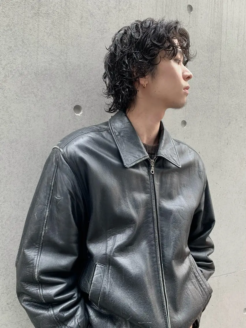パーマ メンズ カット パーマ 佐藤大翔🌐縮毛矯正 🌐メンズパーマのヘアスタイル
