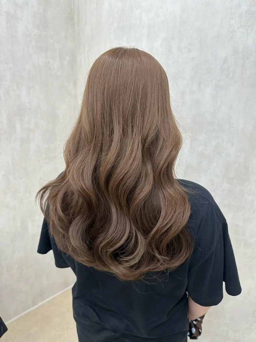 ロング カット ヘアカラー トリートメント kano🌈ハッシュ カット/レイヤーのヘアスタイル