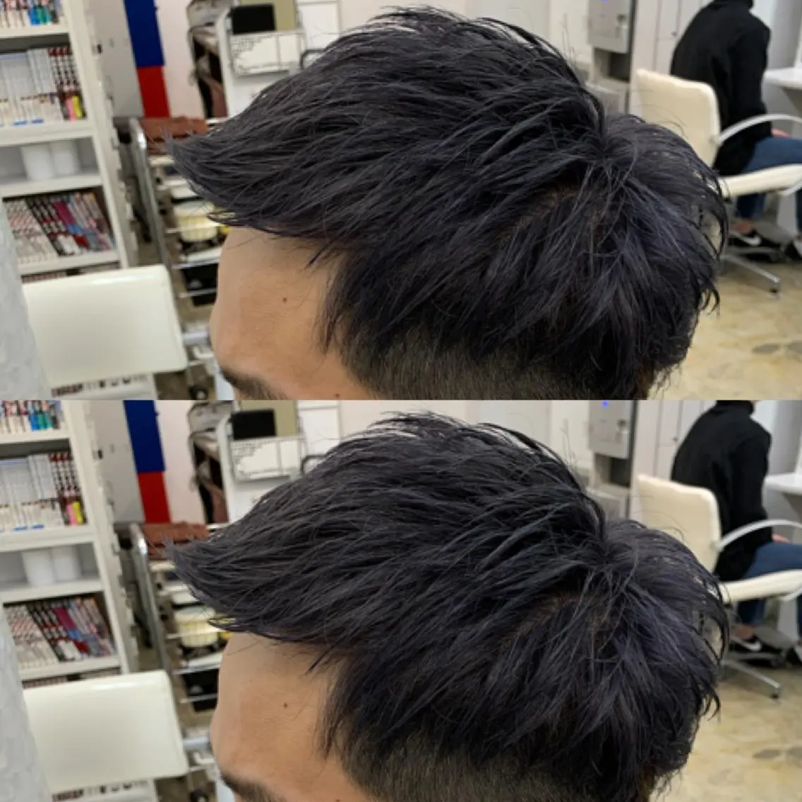 ショート カラー メンズ ショートヘア メンズ専門店 店長 小柳 裕夢のヘアスタイル