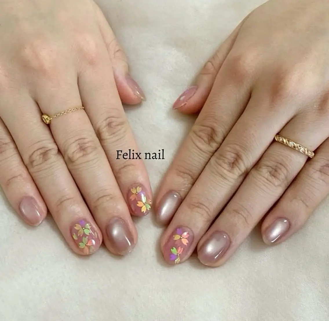 ネイル ハンドネイル Felix nail Aya🍬のネイルデザイン