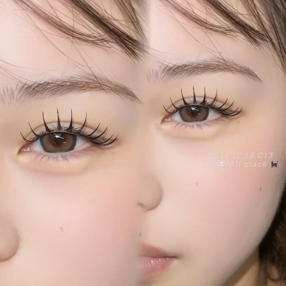 マツエク・マツパ マツエク Nana 🐈‍⬛の眉毛・アイブロウイメージ