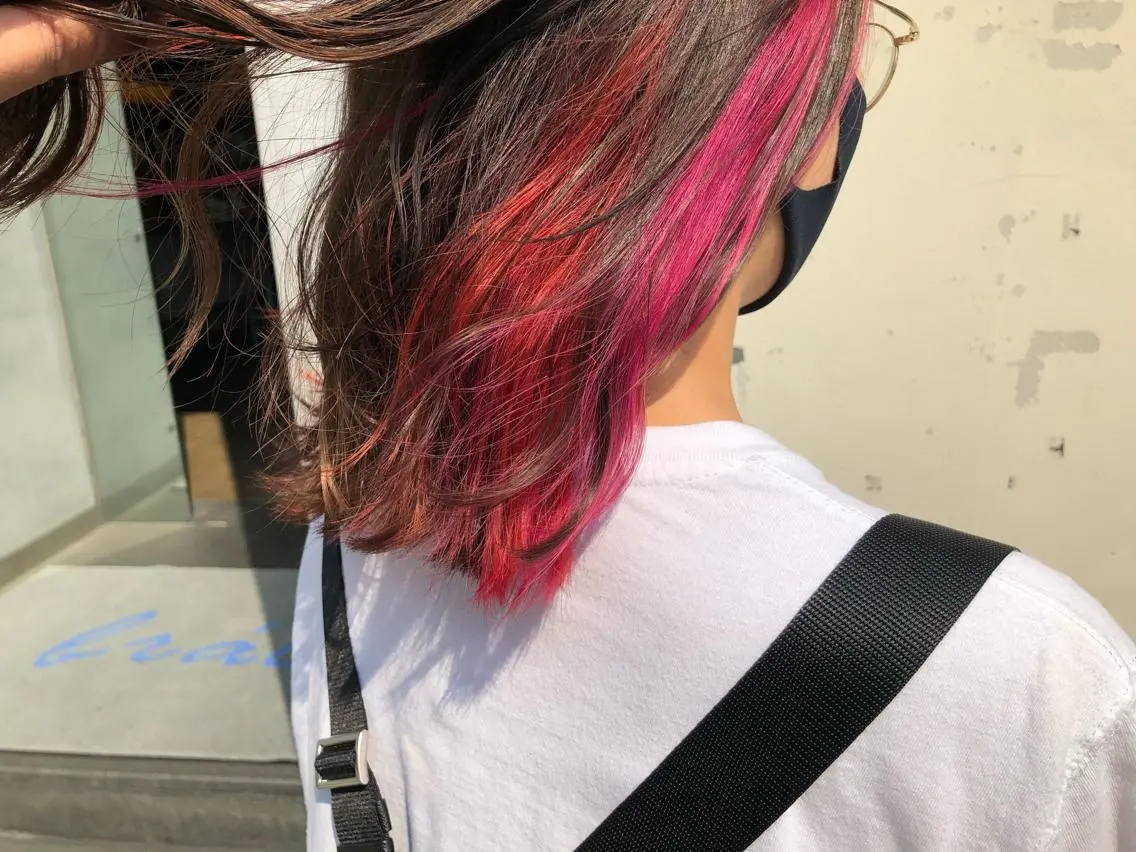 ミディアム メンズ レイヤー ウルフ 弓木啓輔のヘアスタイル