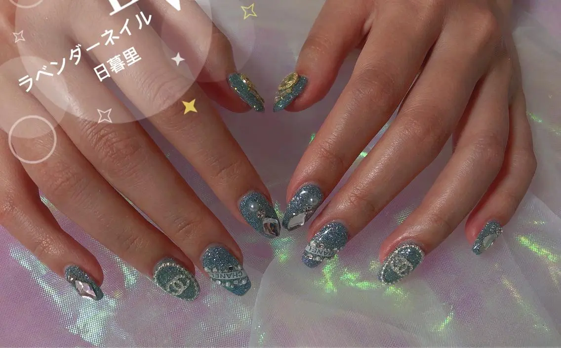 ネイル ラベンダー💖日暮里 ルル💖ネイルのネイルデザイン