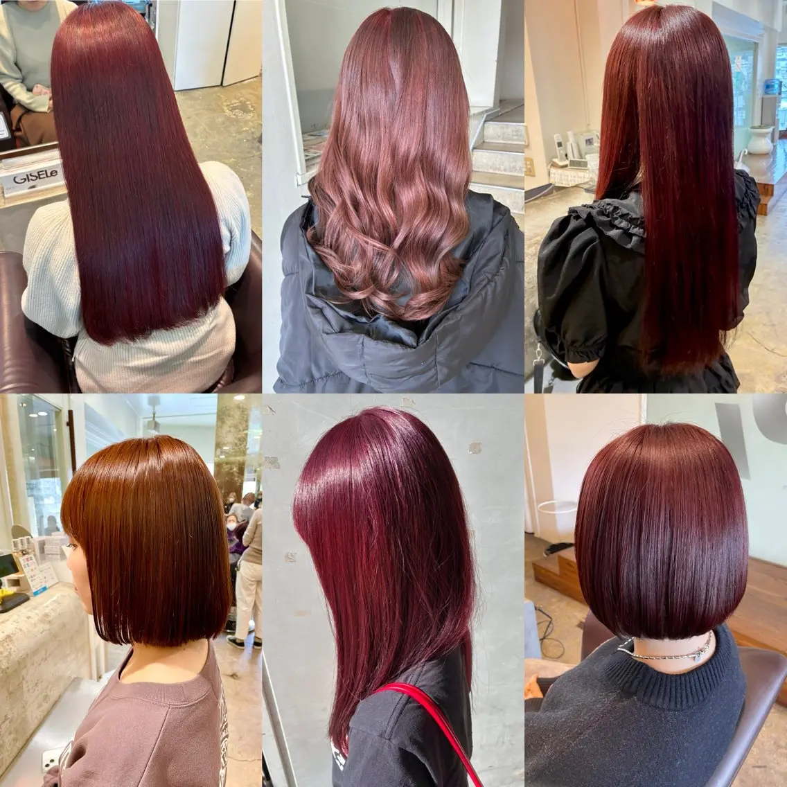 カラー 中村 碧のヘアスタイル