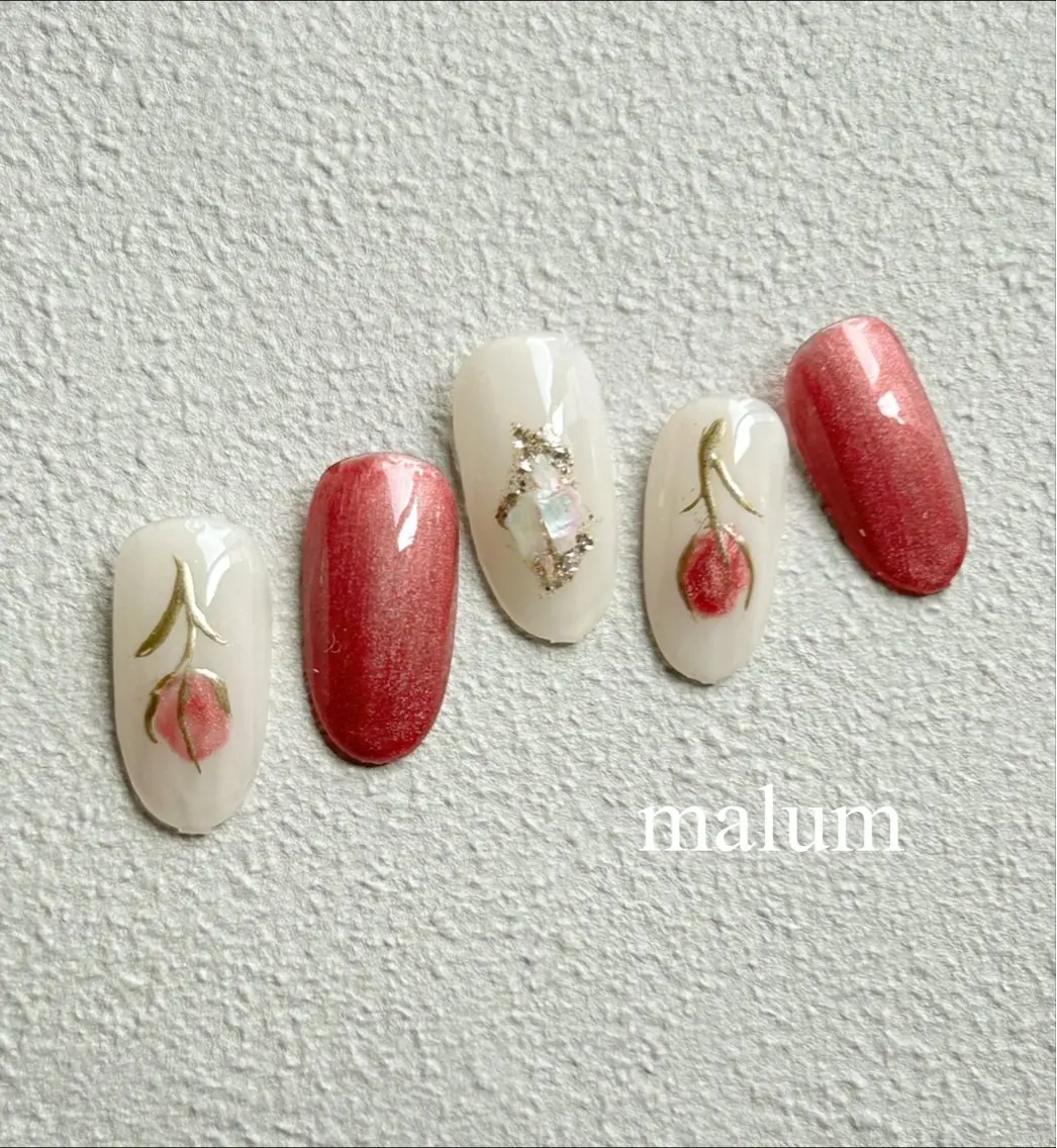 ネイル ハンドネイル malum nailのネイルデザイン