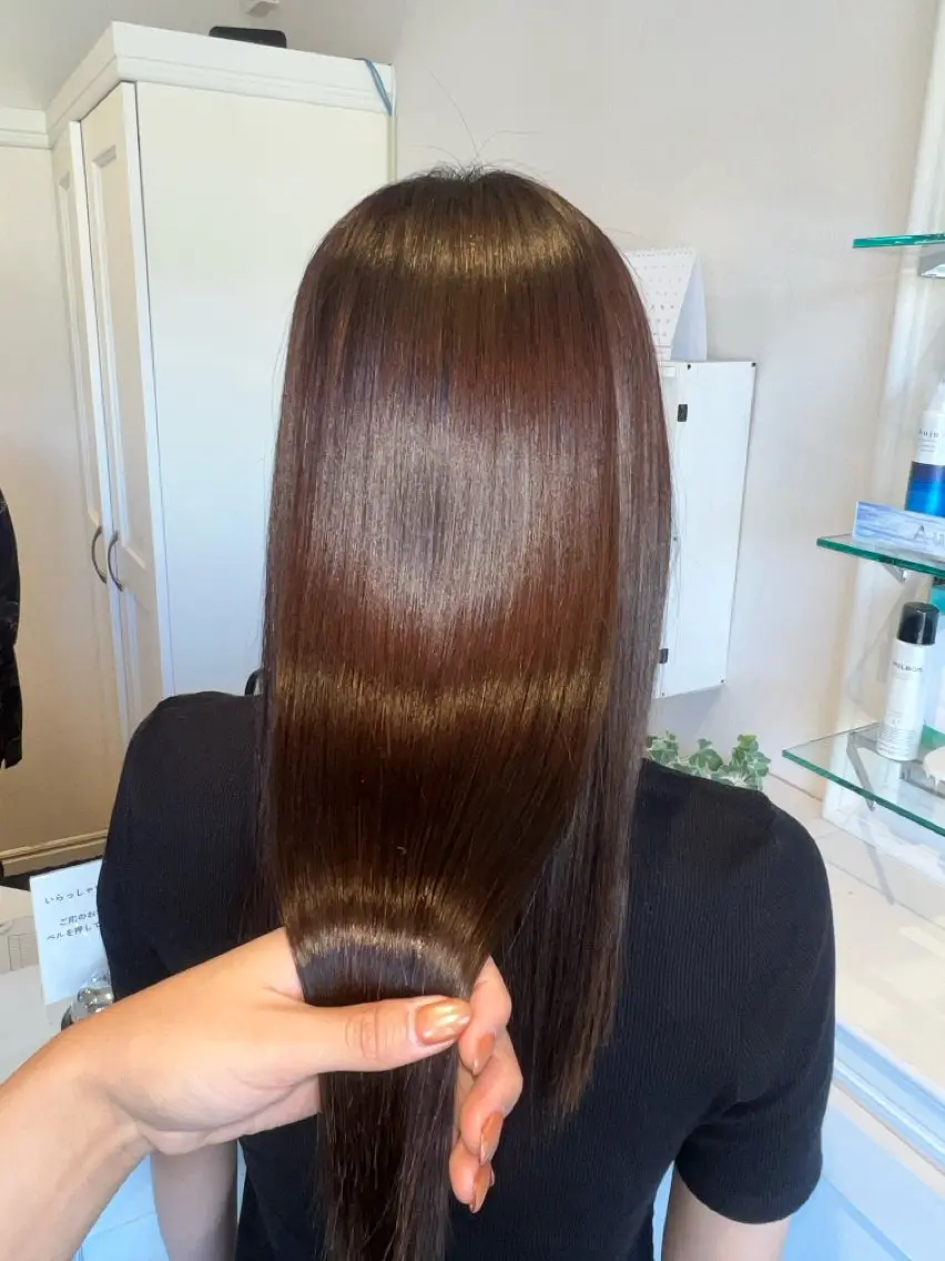 カラー 清水 彩生のヘアスタイル