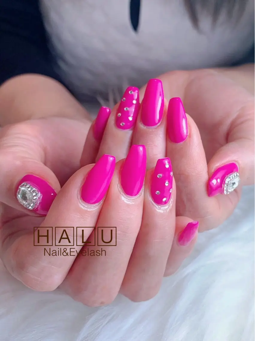 ネイル ピンク HALU ハルのネイルデザイン