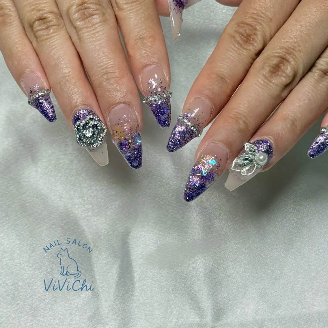 ネイル ハンドネイル ViViChi 梨帆のネイルデザイン