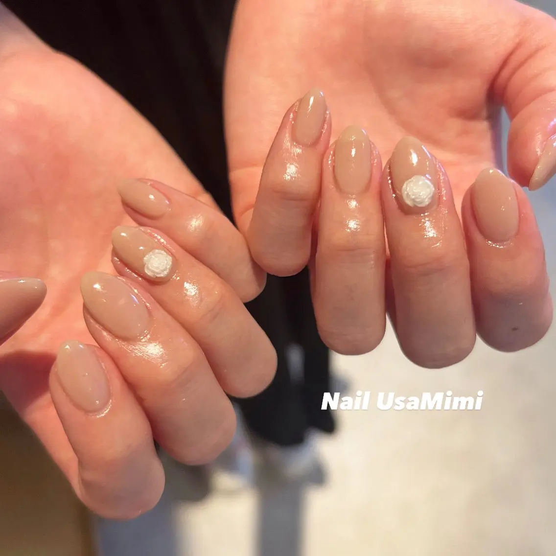 ネイル ジェルネイル マグネットネイル 持ち込み ワンカラーネイル パラジェル ハンドネイル 本町NailUsa Mimi RIKOのネイルデザイン