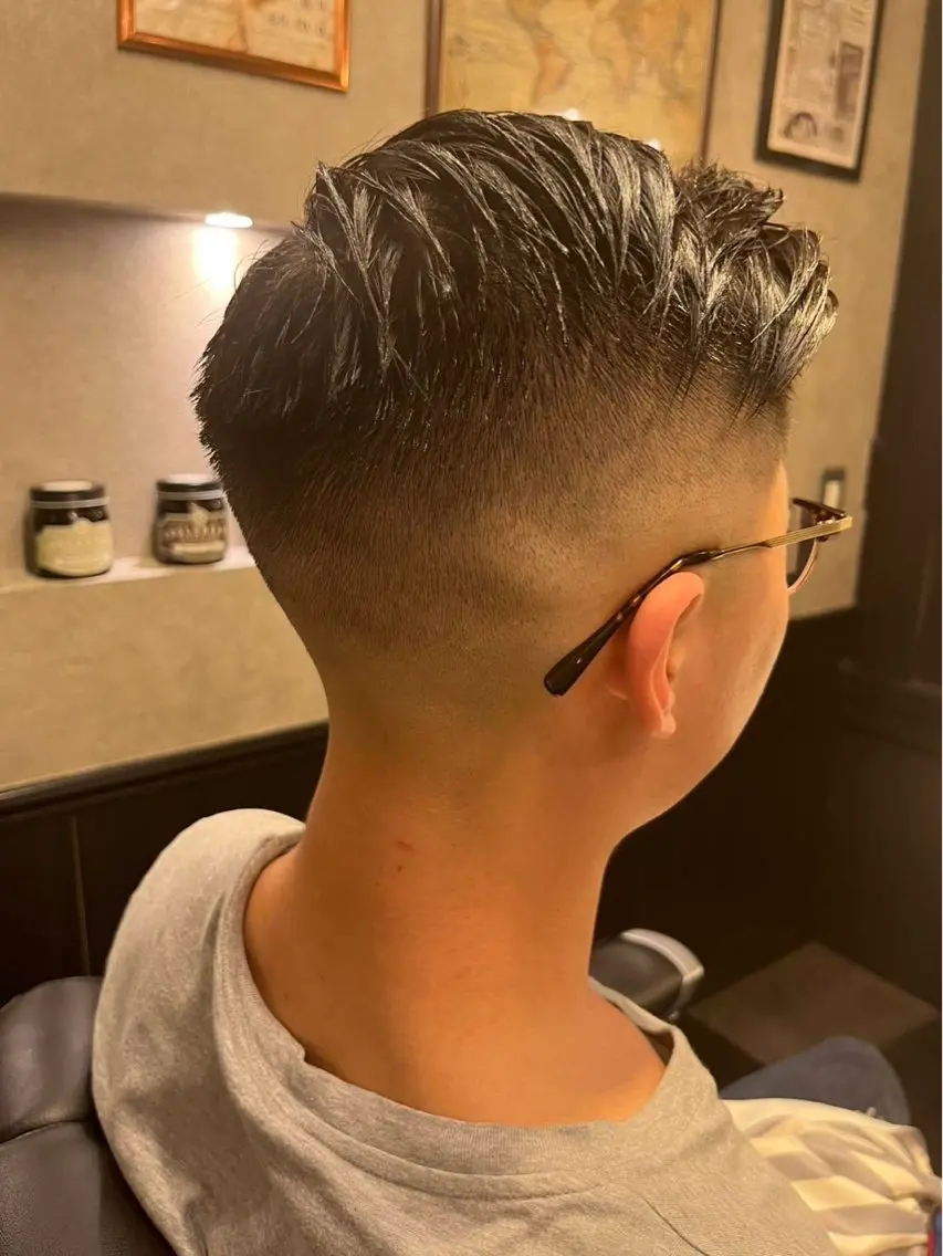 ショート メンズカット ひでよしのヘアスタイル
