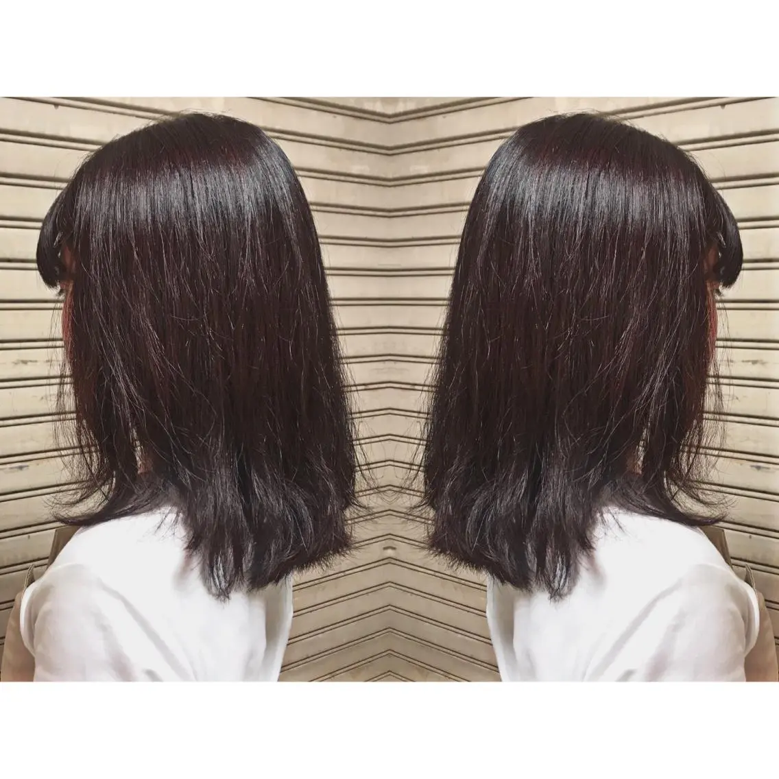 ミディアム カラー ヘアアレンジ アッシュ ブラウンカラー ピンクカラー ピンクブラウン 蔵前🫧韓国風レイヤ ーカット🫧KAHOのヘアスタイル