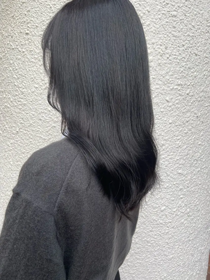 セミロング ダブルカラーベージュ カラー/tuburaのヘアスタイル
