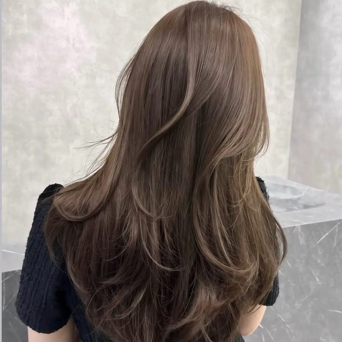 カラー ブリーチ ブリーチなしカラー ヘアカラー haruhi︎︎◝✩ /束感まつ毛/京都のマツエク・マツパデザイン