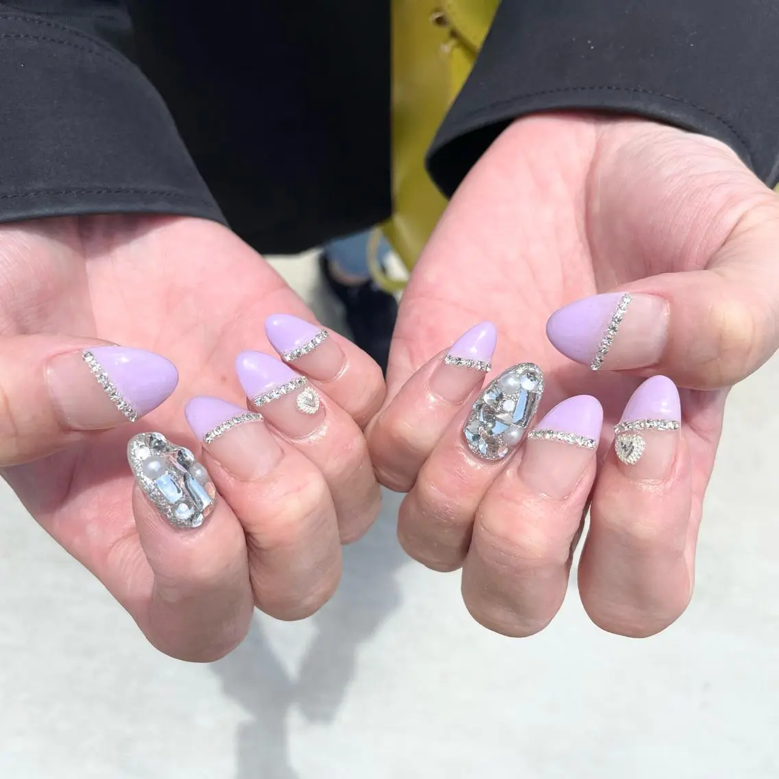 ネイル ハンドネイル Sea  nail by emaのネイルデザイン