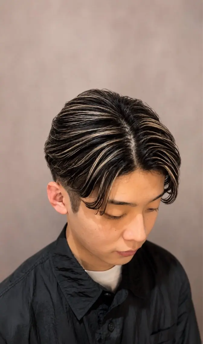 【メンズ限定】カット＋ハイライトカラー＋トリートメントの写真