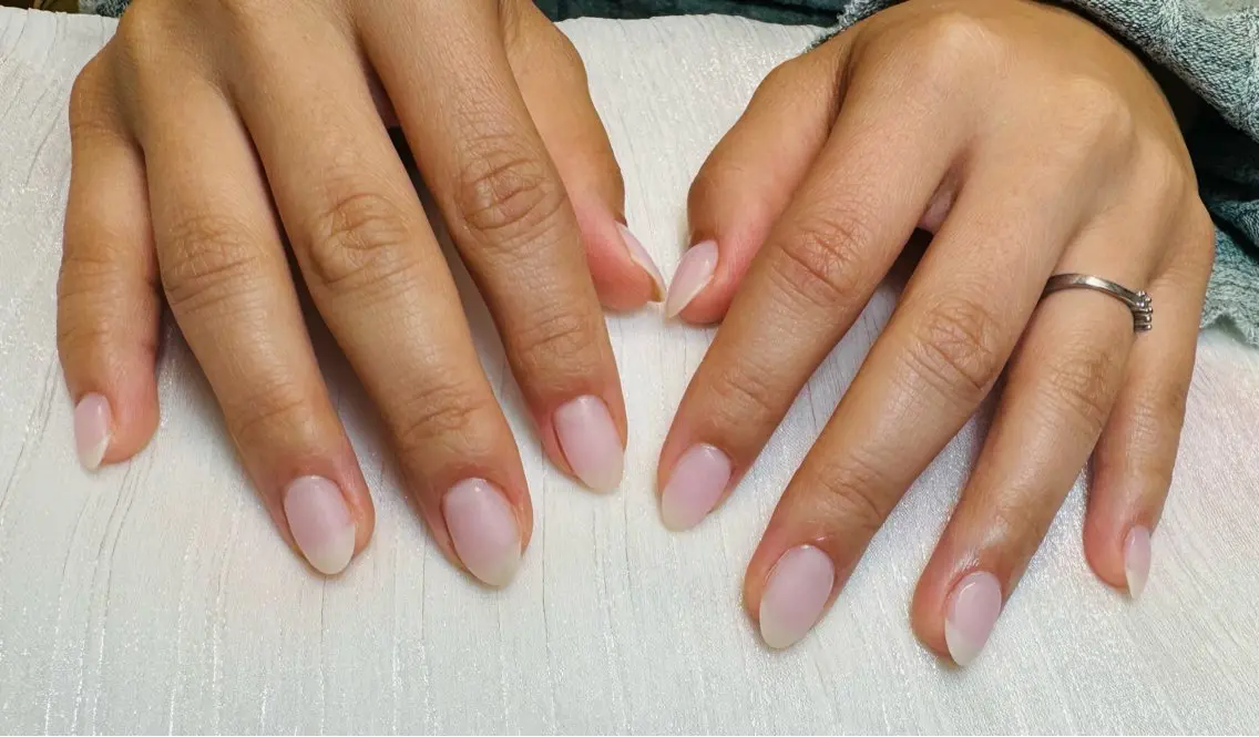ネイル クリアネイル ジェルネイル ハードジェル Mienail 自宅サロンのネイルデザイン