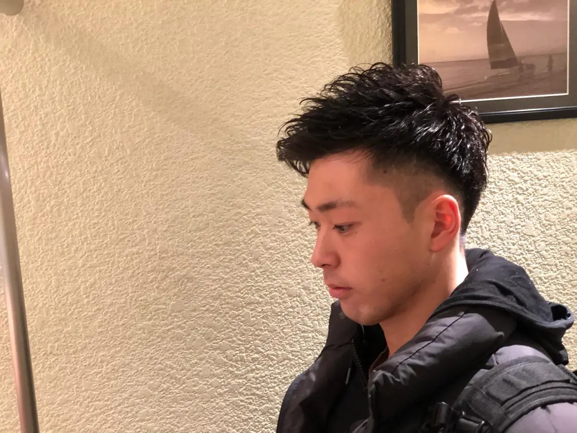 ショート カット 齋藤 壱成のヘアスタイル