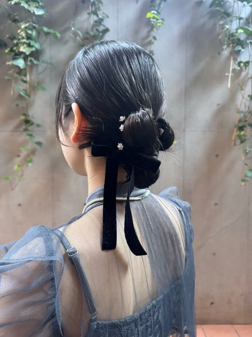 ☀️朝8時​〜​10時までにご予約したい方☀️【参列ヘア.お呼ばれヘア.結婚式ヘア】の写真