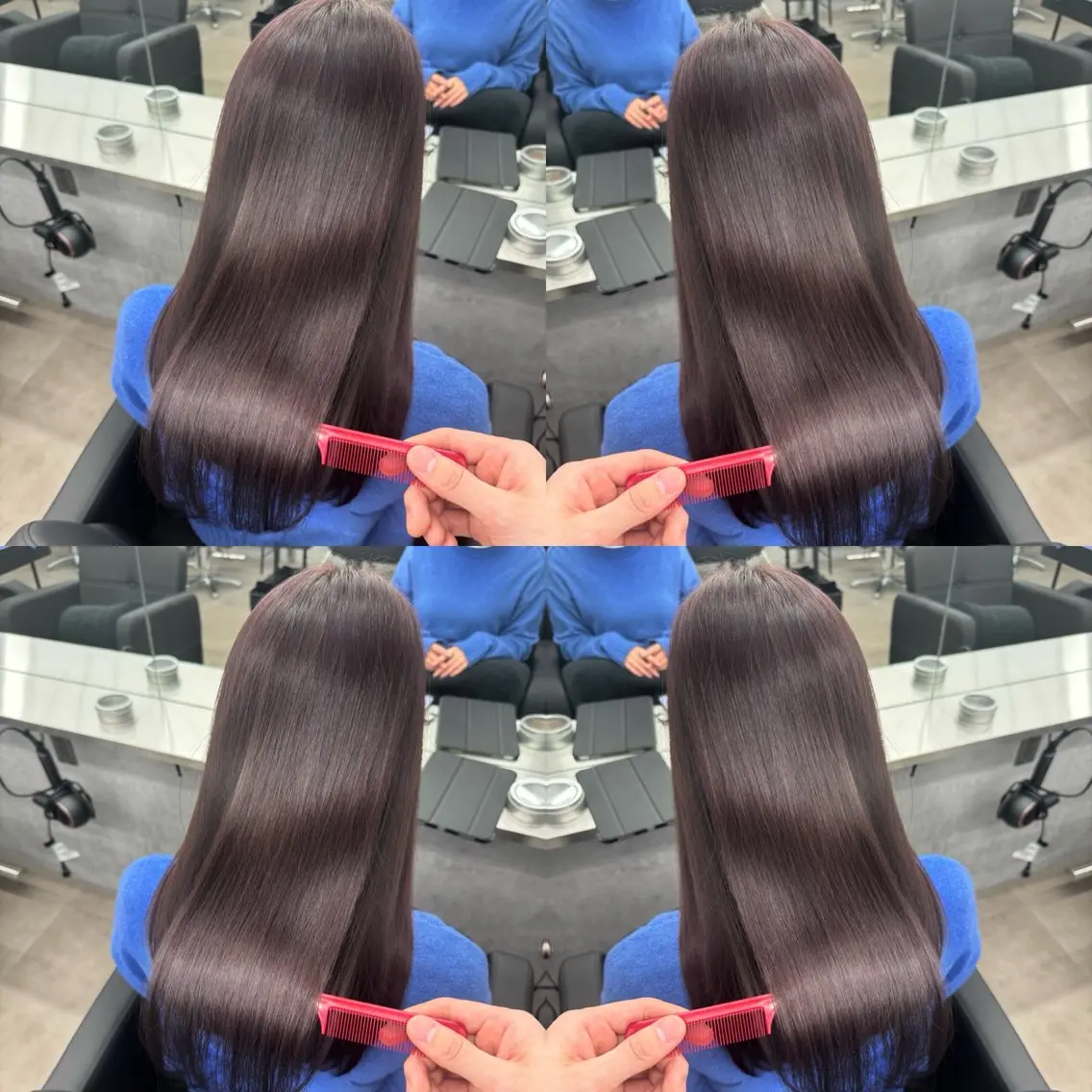 セミロング カラー 髪質改善 似合わせカット 縮毛矯正 トリートメント 🌈代表 🌈macotoのヘアスタイル