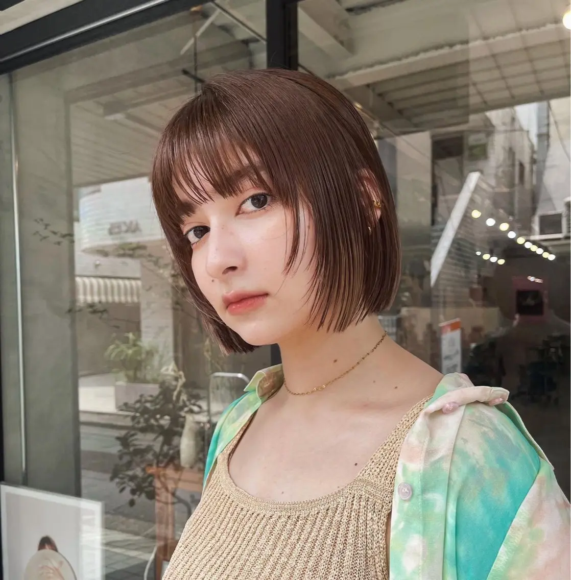 【人気No.2】カット+ イルミナカラーorアディクシーカラー ¥14200の写真