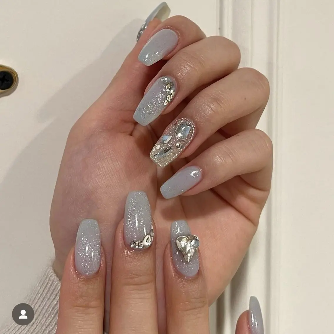 ネイル 韓国ネイル マグネットネイル 持ち込み ハンドネイル Mimi Nail_Royalのネイルデザイン