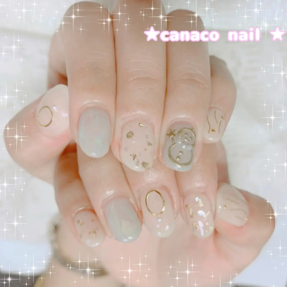 ネイル ニュアンスネイル 冬ネイル ハンドネイル ハンドケア ベテランネイル cnc  nailのネイルデザイン