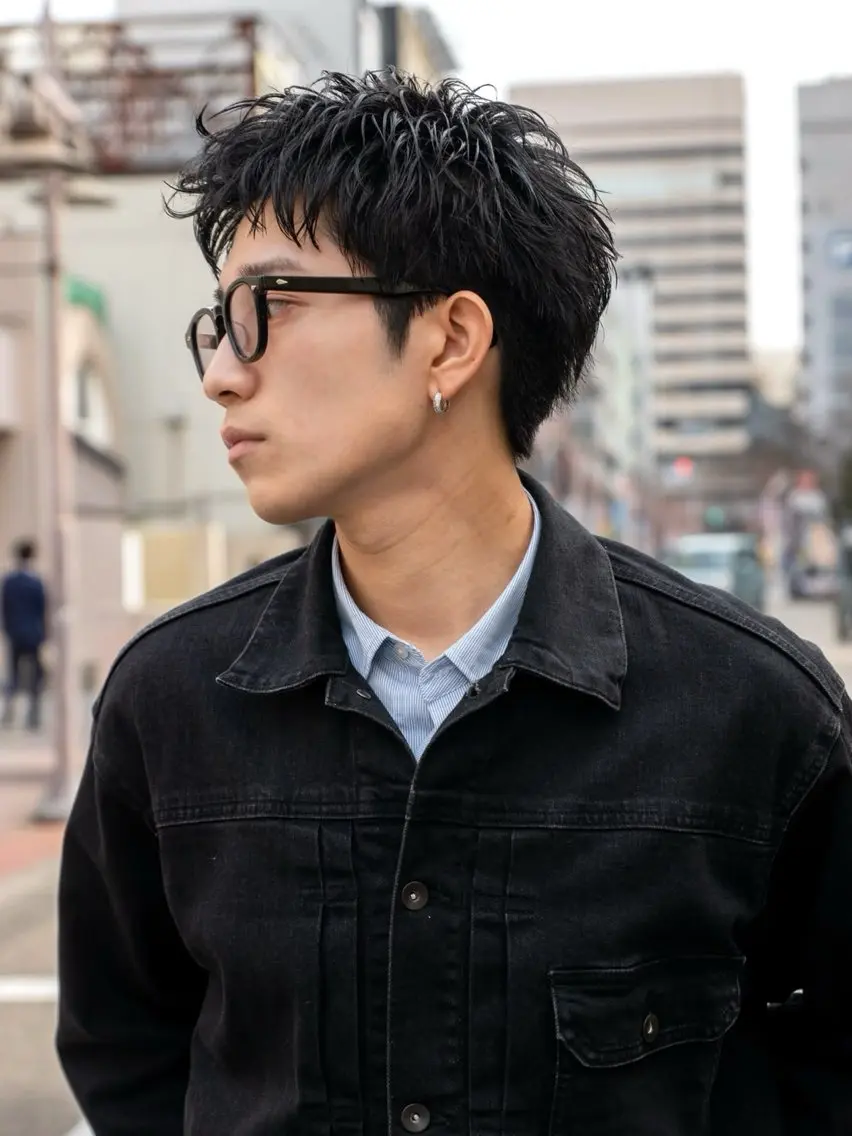パーマ メンズ 安藤幹人 メンズパーマのヘアスタイル