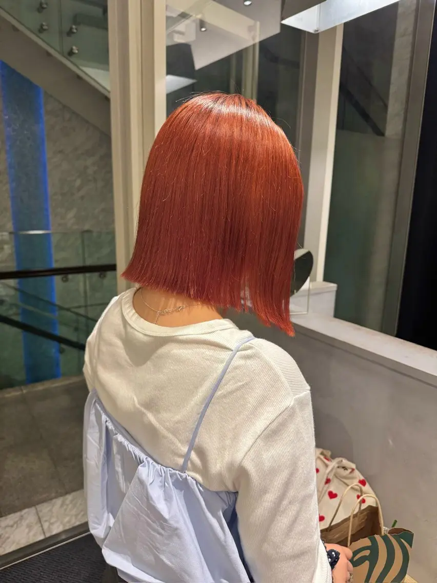 ミディアム ryona🎀 /ボブ/ブロンドのヘアスタイル