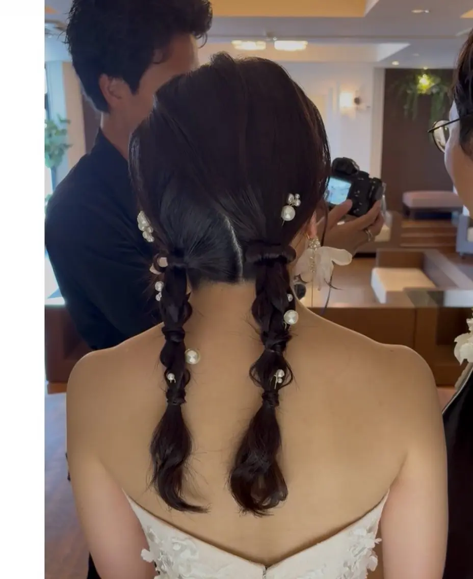 ヘアアレンジ ヘアセット 山田 知佳のヘアスタイル