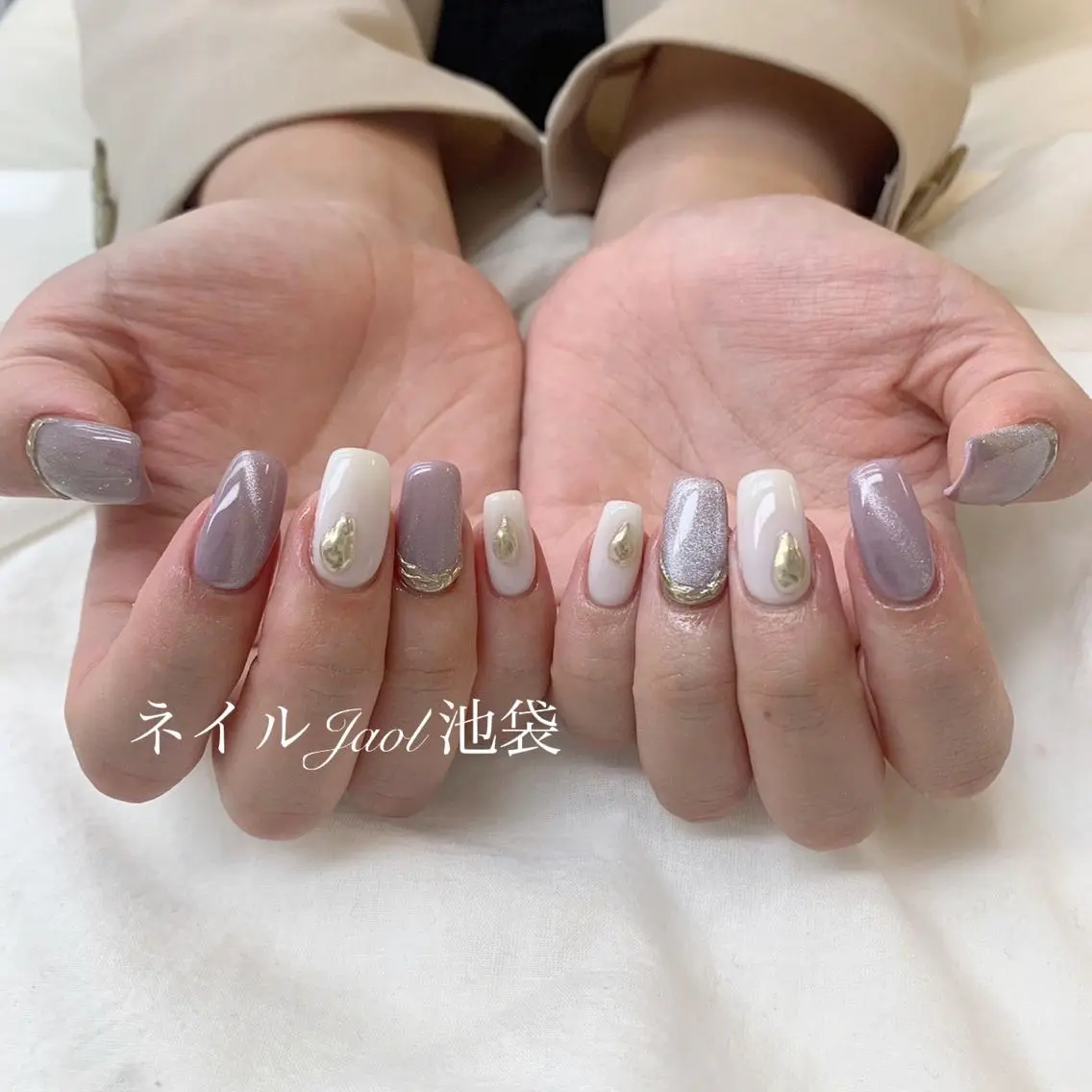 ミディアム ネイルJaol 池袋のネイルデザイン
