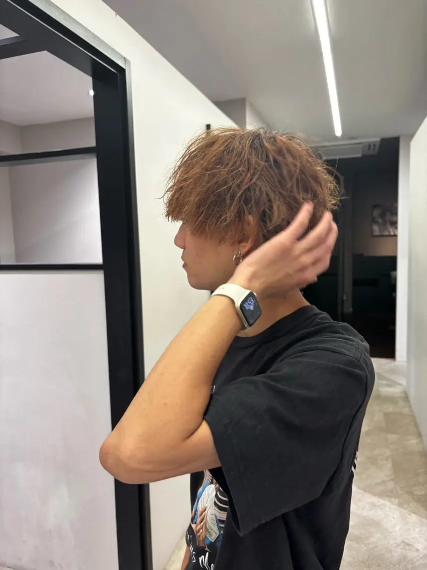 メンズカット+メンズカラー+1stepトリートメントの写真