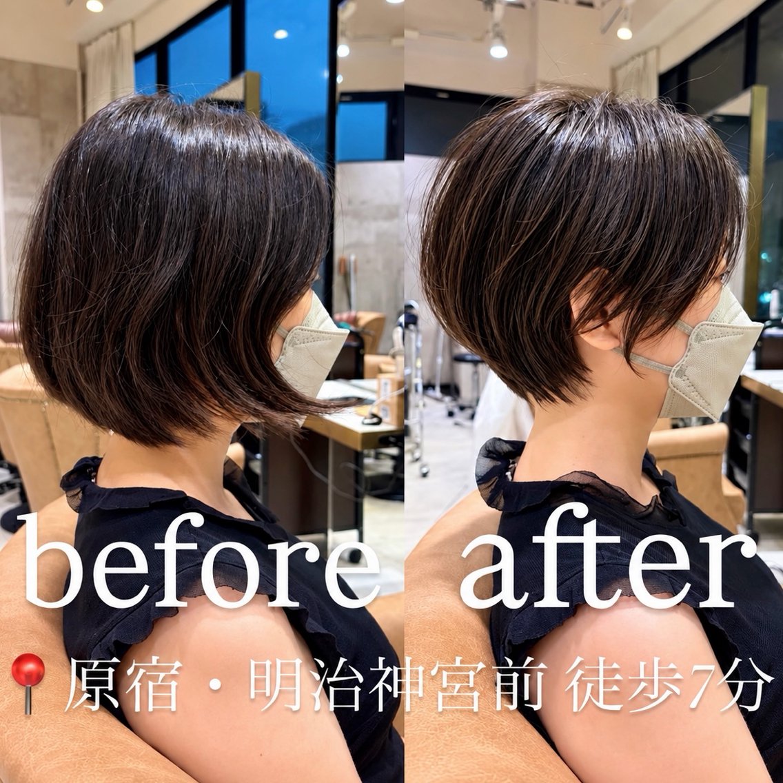 ショート 小顔ショート 原宿/みゆのヘアスタイル