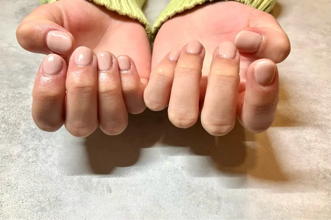 ネイル シンプルネイル ハンドネイル ごとう れいこのネイルデザイン