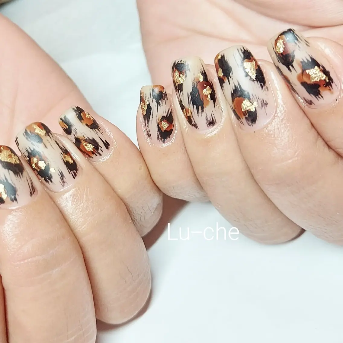 ネイル スカルプネイル ハンドネイル Lーnail 呉店のネイルデザイン