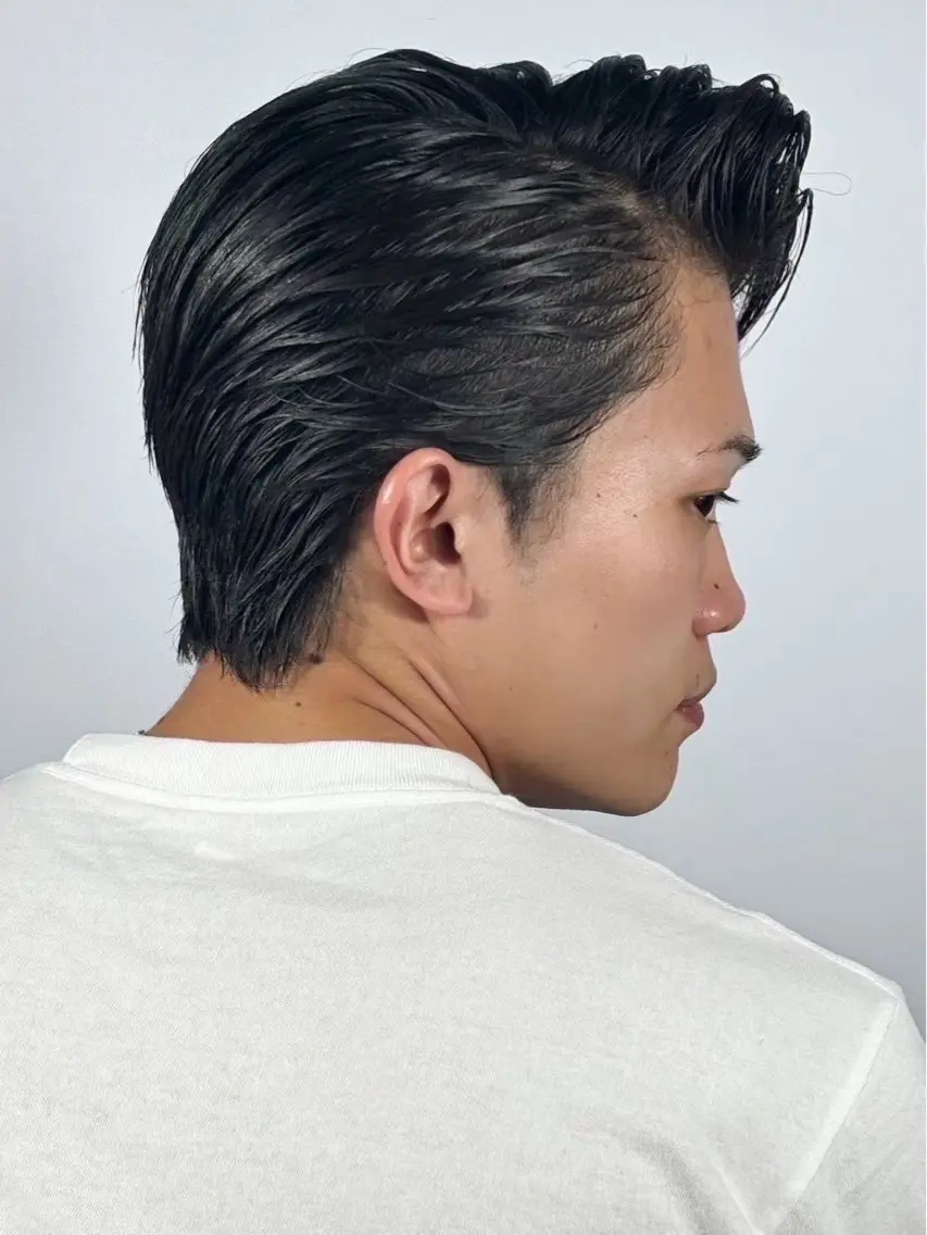 ミディアム 千葉 翔太のヘアスタイル