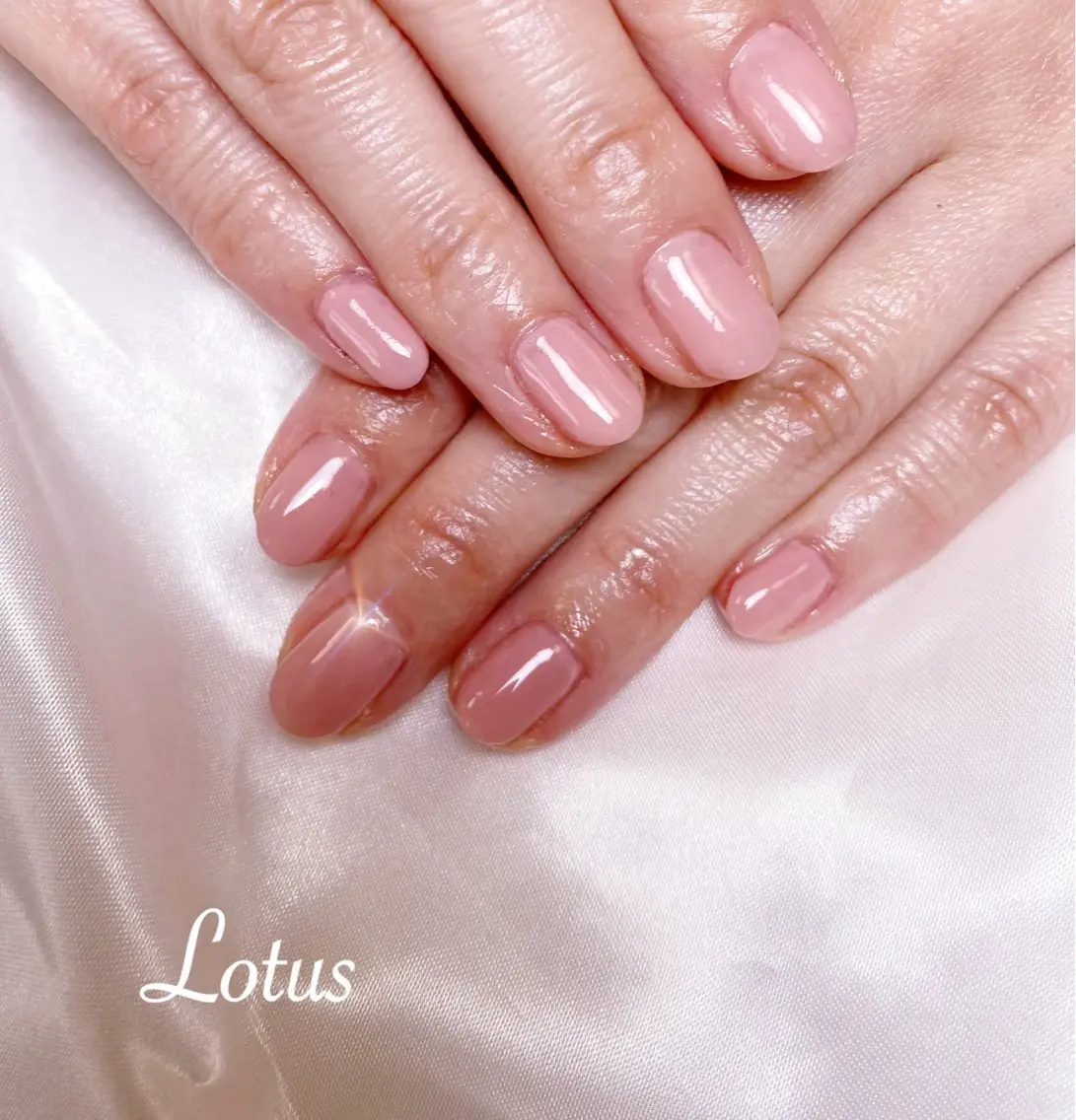 ネイル ハンドネイル ハンドケア ネイル＆脱毛 Lotus🌸のネイルデザイン
