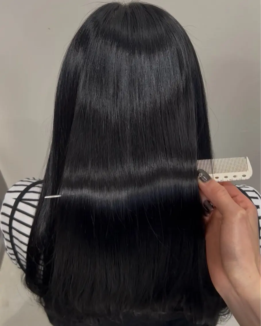ロング カット トリートメント 田中 遥陽のヘアスタイル