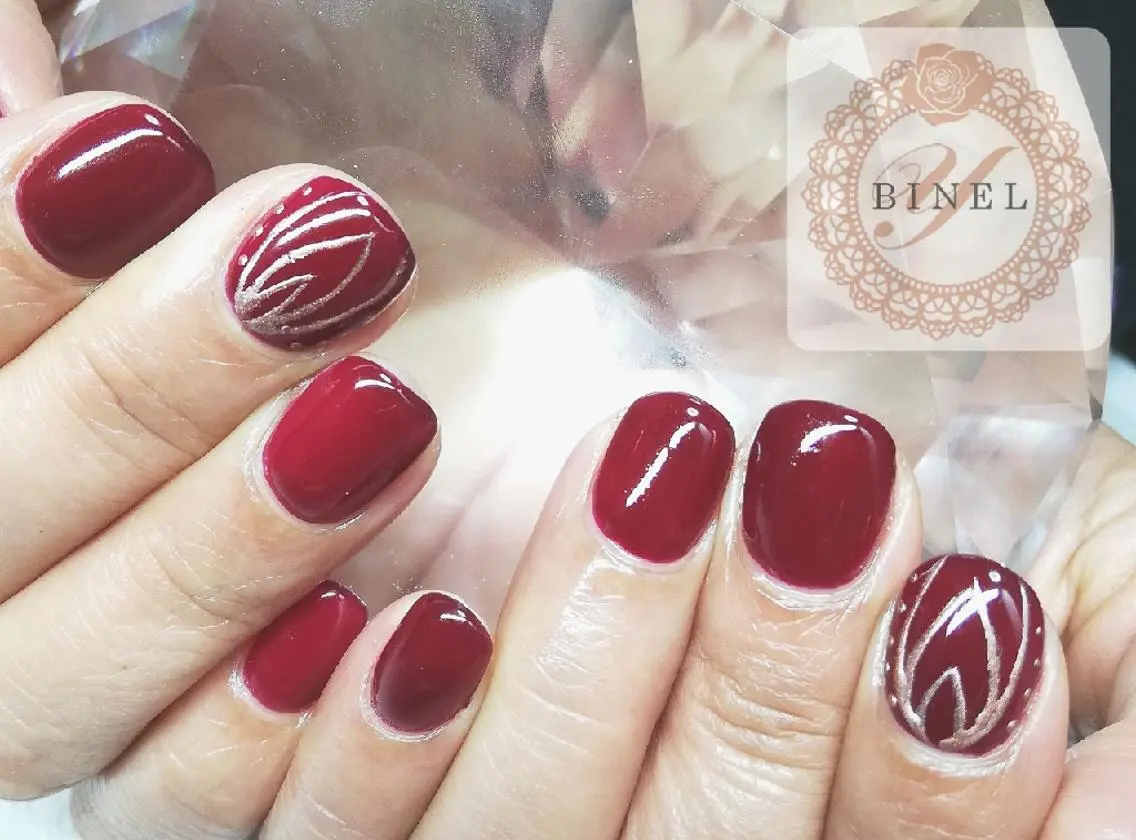 ネイル 持ち込み ハンドネイル Nail Salon Y.BINELのネイルデザイン