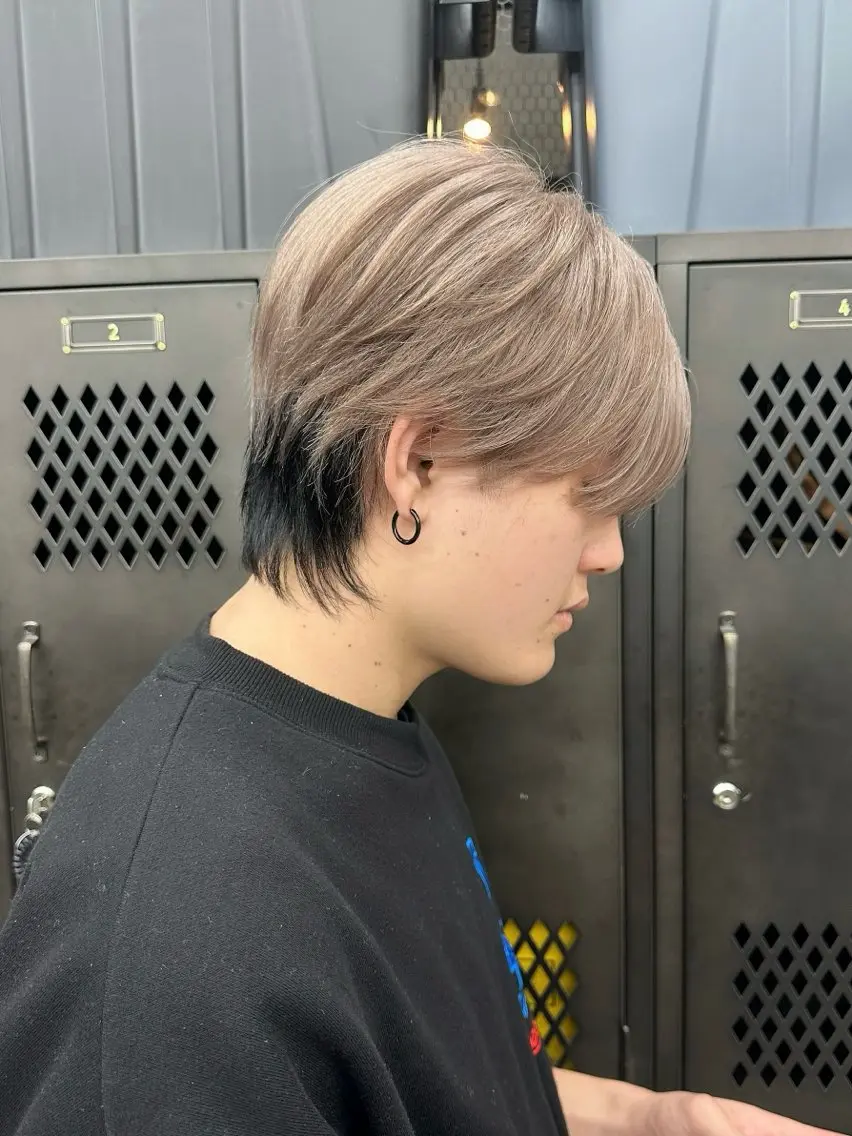 💙メンズリピーター限定💙ケアブリーチダブルカラー➕最新トリートメントの写真