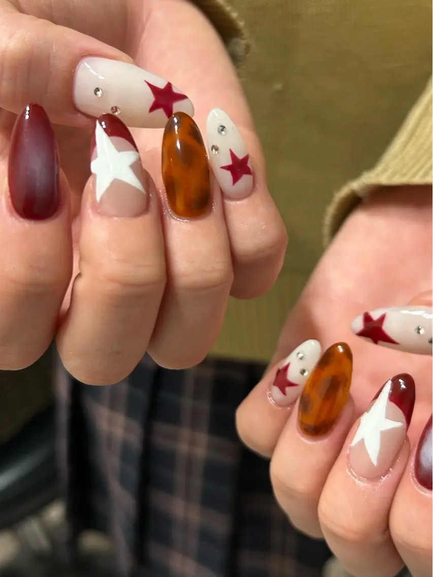 ネイル ハンドネイル nailsalon Belle KUMAのネイルデザイン