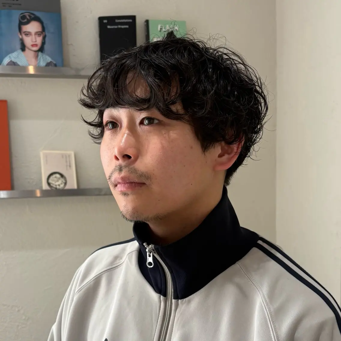 パーマ メンズ パーマ シマダ ユウナのヘアスタイル