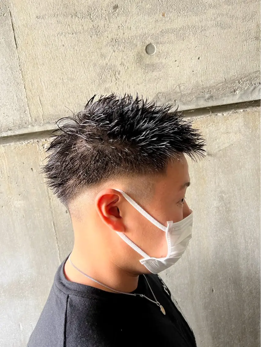 ショート メンズ 五十嵐 圭音のヘアスタイル