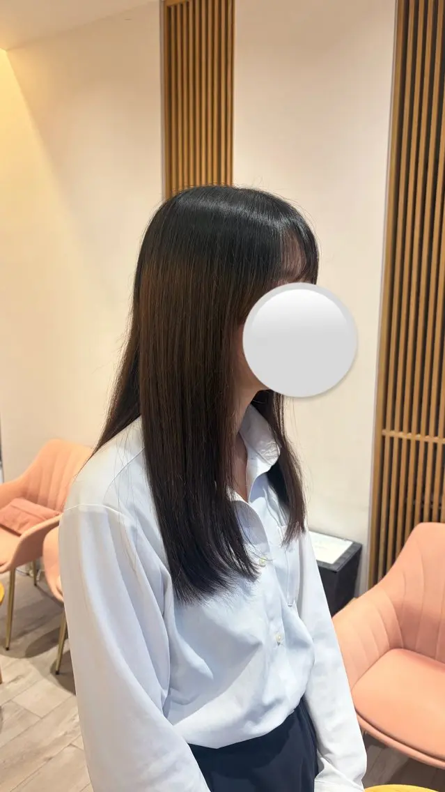 セミロング RosierBleu 中山のヘアスタイル