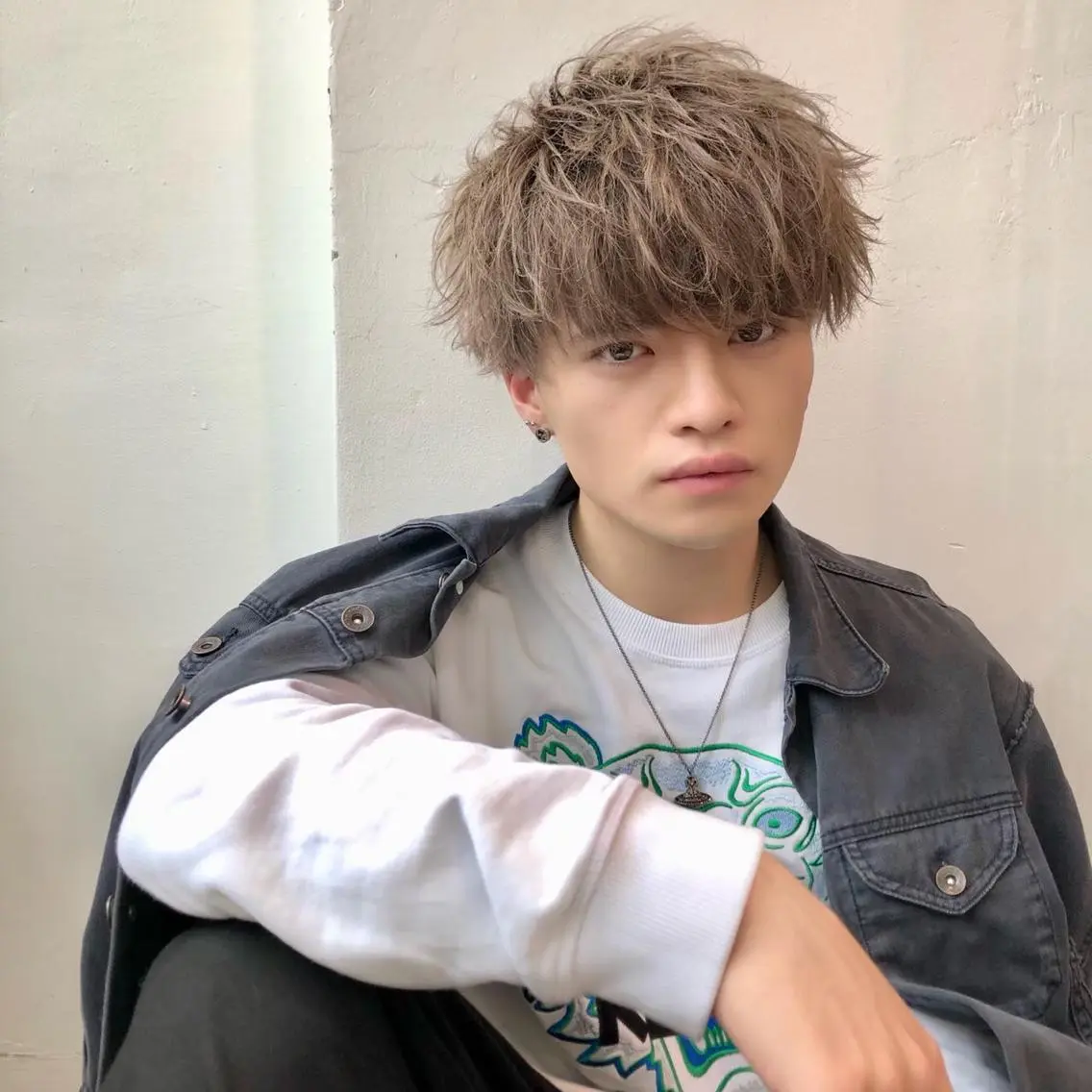 ミディアム カラー パーマ ヘアアレンジ メンズ キッズ メンズ特化美容師 aiの眉毛・アイブロウイメージ