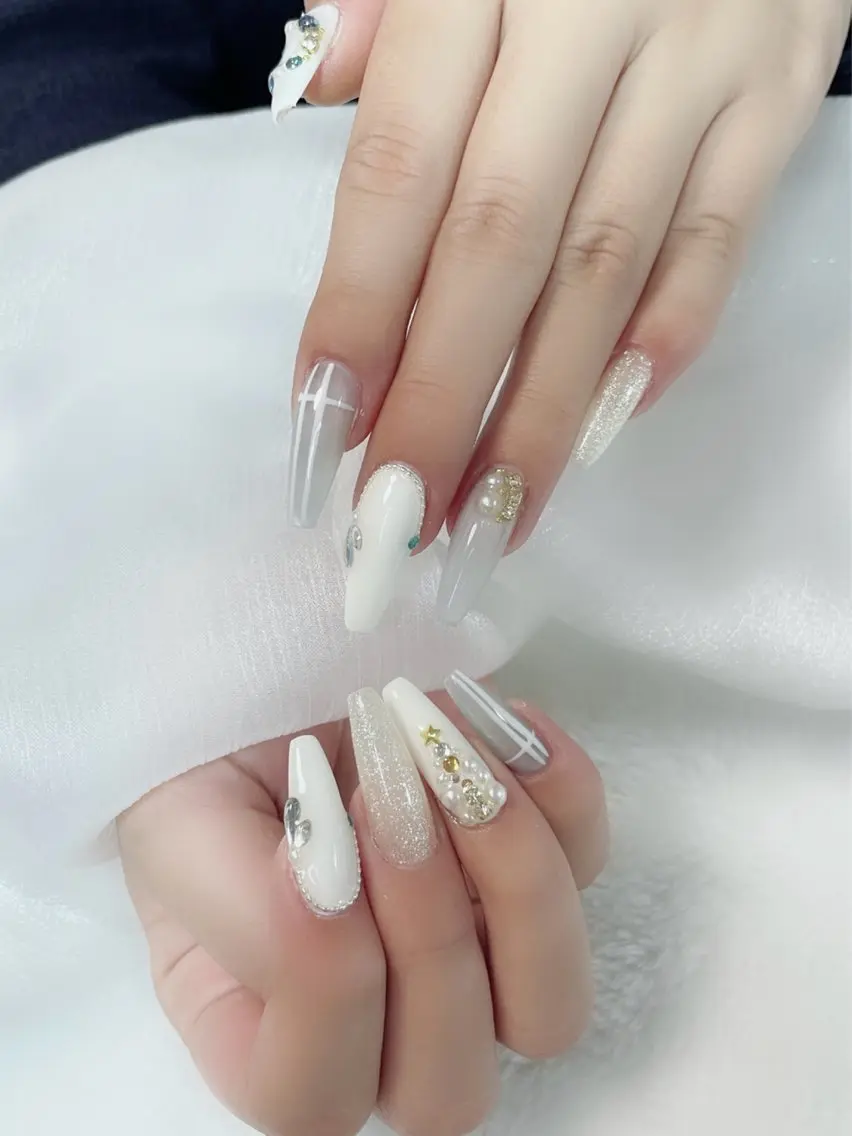 ネイル 冬ネイル クリスマス Amina nail salonのネイルデザイン
